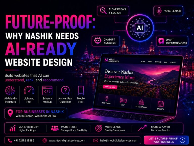 Future-Proof: Why Nashik Needs AI-Ready Website Design